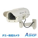 【送料無料】 防犯カメラ ダミー LED ソーラー 防犯グッ...