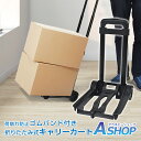 ☆先着99円クーポン!7/25(金)☆【送料無料】 キャリーカート 折りたたみ 折り畳み 台車 アウトドア 耐荷重30kg 軽量 1kg 高さ2段階 頑丈 コン...
