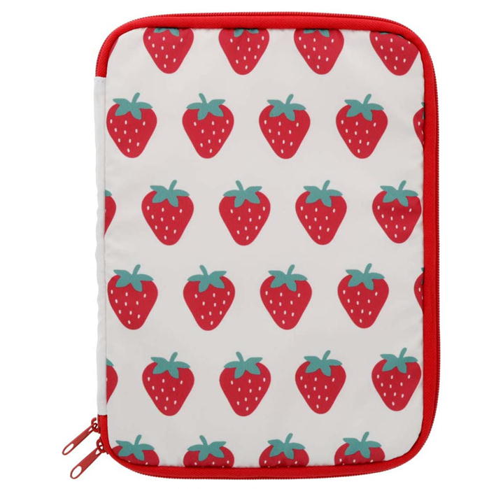 マルチケース イチゴ タブレットケース いちご ICHIGO レッド ホワイト サンスター文具 ashop03-10000904 ashop03 サンプル画像2