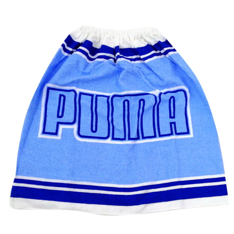 ashop03のラップタオル puma キッズ プーマ 60cm丈 巻きタオル スポーツ ブランド プールタオル ラップバスタオル PUMA-2202｜アングル2