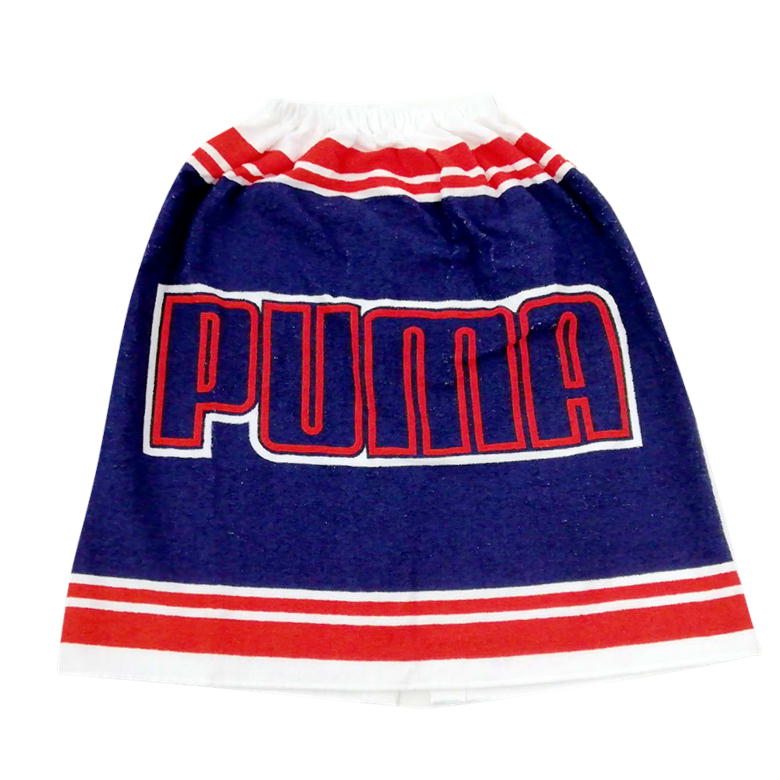 ashop03のラップタオル puma キッズ プーマ 60cm丈 巻きタオル スポーツ ブランド プールタオル ラップバスタオル PUMA-2202｜アングル3
