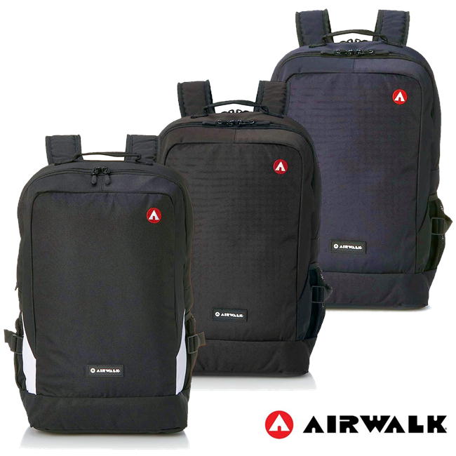 Rakuten - エアウォーク デイパック AIRWALK リュックサック A2152012 バックパック ブランドバッグ デイパック 通勤 通学 28L 2気室