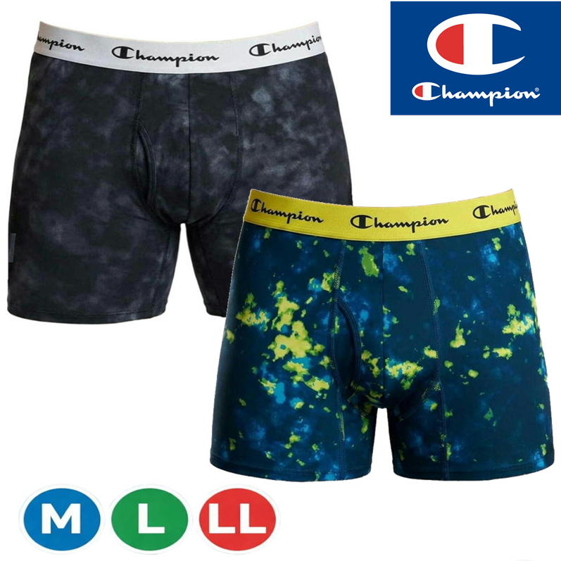 樂天商城 - Champion ボクサーパンツ チャンピオン ボクサーブリーフ メンズ インナー 吸汗速乾 抗菌防臭 ストレッチ 下着 CM6EB201 立体