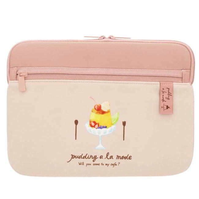 タブレットケース ニューライフスタイル2 レトロ喫茶 ベーカリーカフェ マルチケース サンスター文具 ashop03-10000903 ashop03 サンプル画像2