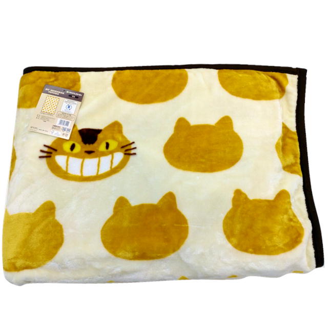 となりのトトロ ネコバスシルエット 毛布 シン...の紹介画像2