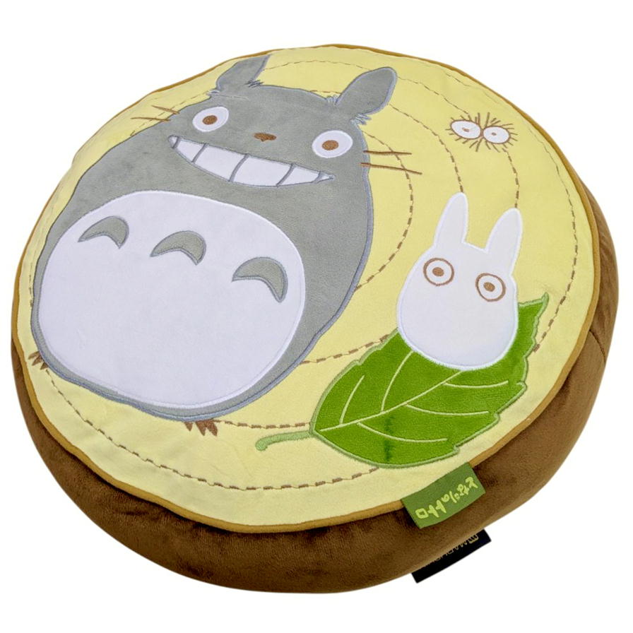 Rakuten - となりのトトロ まるたクッション 丸眞 1145023300 スタジオジブリ アップリケ刺繍 円座 クッション 直径40cm キャラクター グッズ