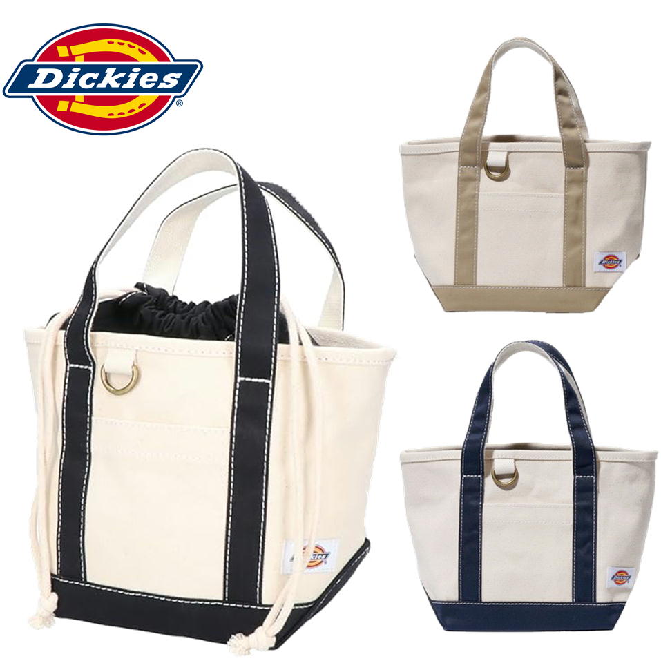 樂天商城 - ディッキーズ ミニトート Dickies トートバッグ 小さめ キャンバス 帆布 手提げバッグ 80676900 ブランド ロゴ ランチバッグ