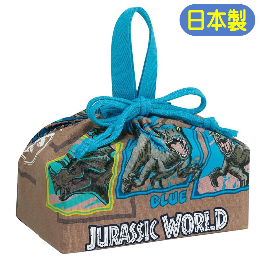 樂天商城 - ランチ巾着 ジュラシックワールド KB7 スケーター 24 日本製 恐竜 キャラクター お弁当袋 巾着 巾着袋 子供 ランチ袋 男の子 男子