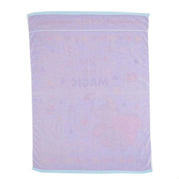 お昼寝ケット ダンボ カラフルマジック タオルケット 子供用 丸眞 85×115cm ディズニー キャラクター グッズ 制菌加工 ブランケット [3]