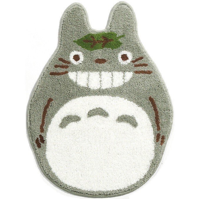 樂天商城 - となりのトトロ ゆっくり アクセントマット センコー スタジオジブリ グッズ キャラクター マット 玄関マット 78755 インテリアマット