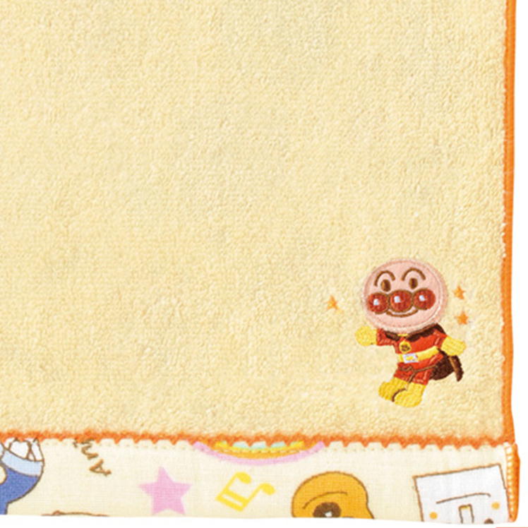 アンパンマン タオルハンカチ みんなのともだち ガーゼ 丸眞 25×25cm キャラクター グッズ あんぱんまん タオル ミニタオル