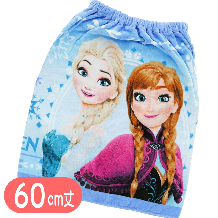 樂天商城 - ラップタオル アナと雪の女王 シャイニングシスターズ 丸眞 60cm丈 巻きタオル ディズニー プリンセス キャラクター プールタオル 海浜用品 水泳