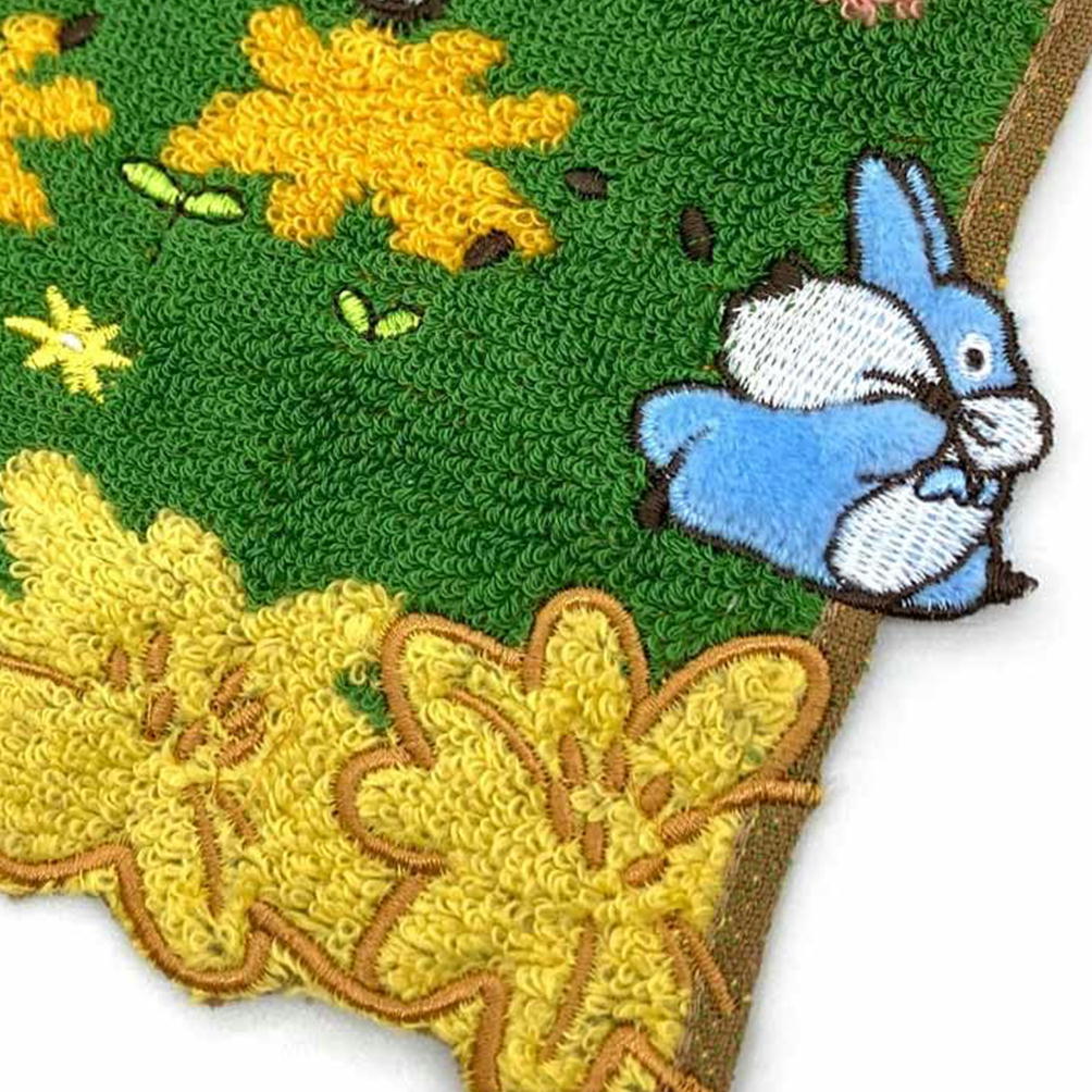 となりのトトロ タオルハンカチ くすの木の下で 25×25cm スタジオジブリ グッズ キ...