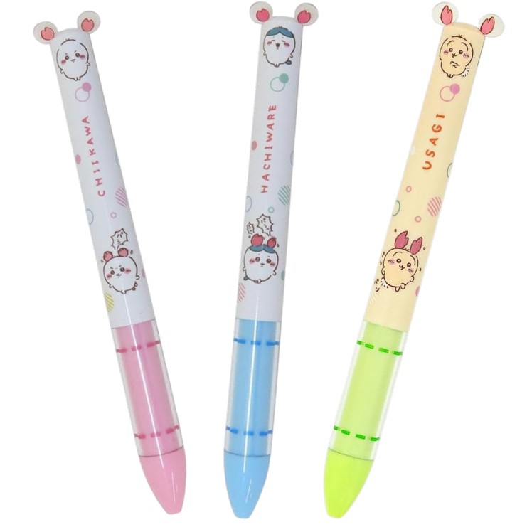 ちいかわ mimiペン ボールペン 2色 黒 赤 0.7mm 日本製 キャラクター グッズ