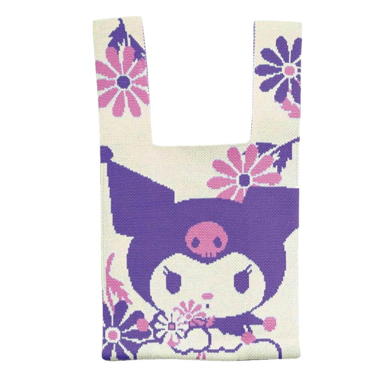 トートバッグ ニット織 サンリオキャラクターズ...の紹介画像3