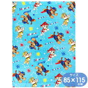 パウパトロール アットプレイ お昼寝ケット パウパト キャラクター タオルケット 85×115cm 林 O4603 KO460300 マルチタオル ブルー