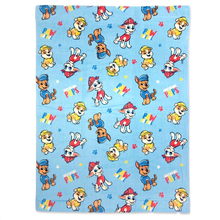 お昼寝ケット パウパトロール タオルケット ライフ パウパト キャラクター 85×115cm 林 KP461000 マルチタオル ブランケット ブルー [2]