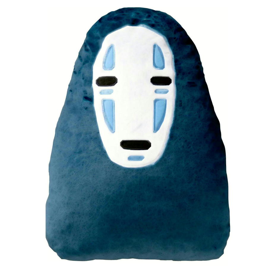 Rakuten - 千と千尋の神隠し クッション カオナシと一緒 丸眞 低反発素材 ジブリ キャラクター グッズ 映画 インテリア かわいい ダイカット