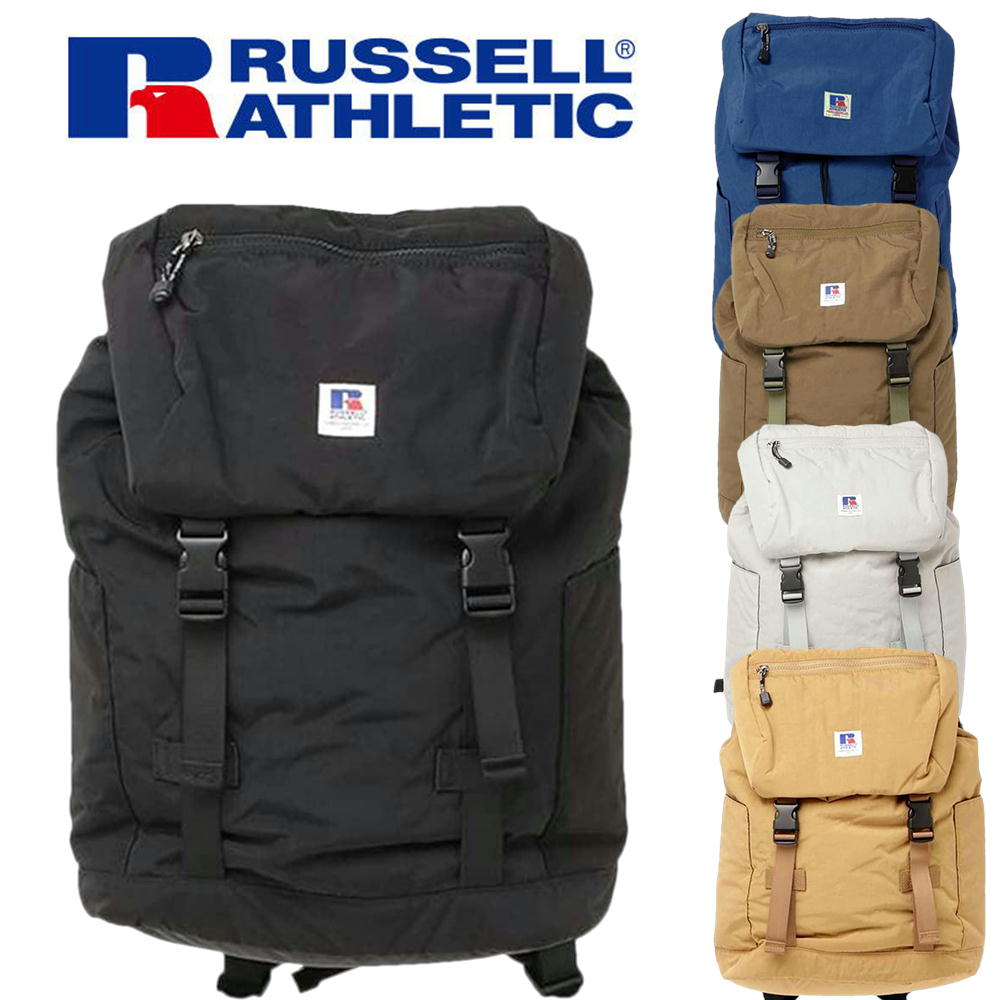 樂天商城 - ラッセルアスレチック バックパック RUSSELL ATHLETIC フラップリュックサック 0451016 PC デイパック 通勤通学部活