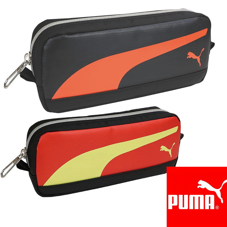 Rakuten - puma スクエアラインペンケース クツワ ペンケース プーマ PM409 筆箱 シンプル コンパクト 大容量 学生 ペンポーチ 文房具