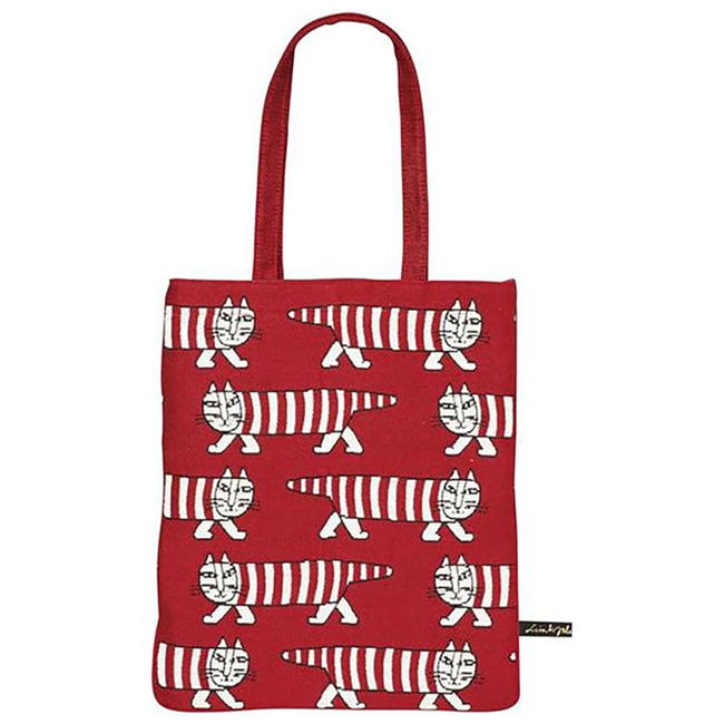 トートバッグ リサラーソン リピートマイキー ゴブラン織り 手提げバッグ LISA LARSON キャラクター グッズ 丸眞