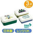 ランチボックス マインクラフト SLUS3 スケーターマイクラ キャラクター Minecraft 入子式 ふわっと シール容器 日本製 保存容器 3個セット 抗...