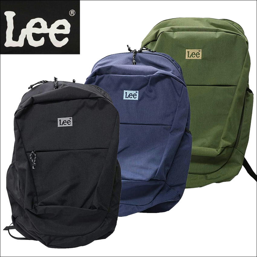 Leeロゴ ナイロンリュックサック ブランドデイパック リーバックパック 0425603