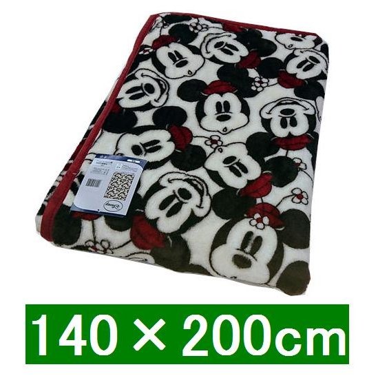 Rakuten - ミニーマウス ニューマイヤー毛布 シングル モノミニー レッド 毛布 キャラクター ミニー 140×200cm 丸眞 4992272595505