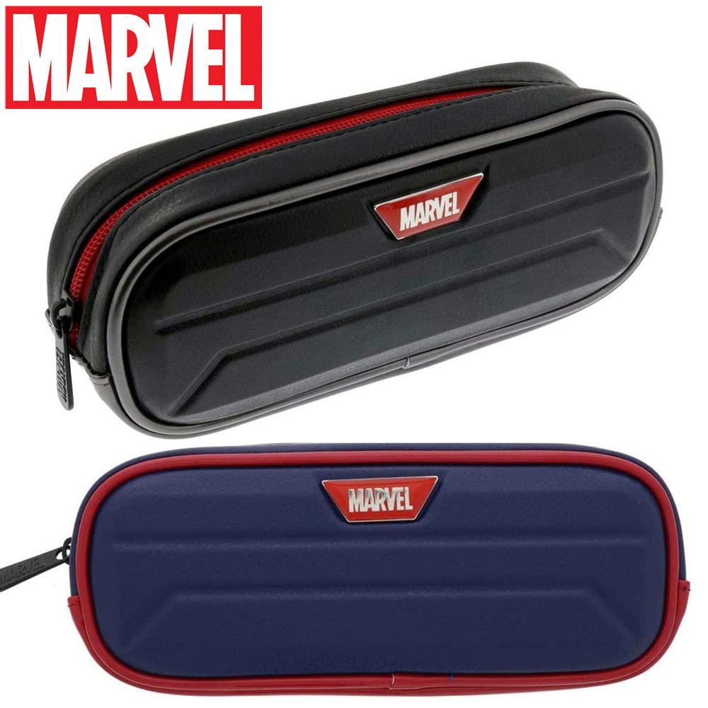 樂天商城 - マーベル ペンケース ペンポーチ バイカラー サンスター文具 筆箱 MARVEL S1421670 S1421654