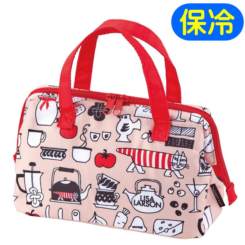 ランチバッグ リサ・ラーソン キッチン 保冷バッグ KGA1 スケーター がま口 保冷 保温 ランチトート リサラーソン マイキー キャラクター グッズのサムネイル