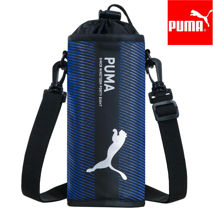 樂天商城 - プーマ PUMA ペットボトルホルダー クツワ 水筒カバー ボトルカバー ショルダー付き ブランド ロゴ ペットボトルカバー 保冷 内側アルミ