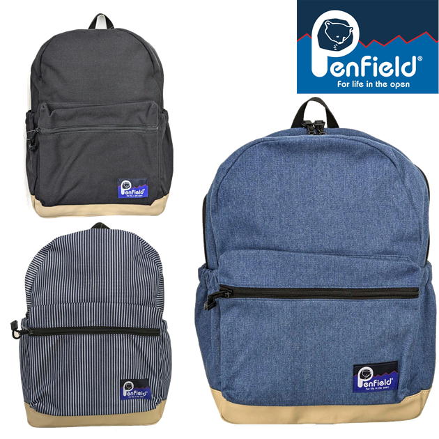 樂天商城 - リュック PenField ペンフィールド PF-0044 リュックサック デニム ヒッコリー ユニセックス ブランド 軽量 アウトレット