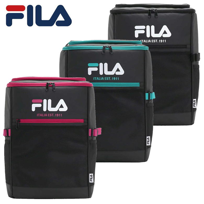 FILA カイザーロゴ FIMB-0891 フィラ リュック スクエア リュックサック デイパック バックパック ロゴ ブランド 1