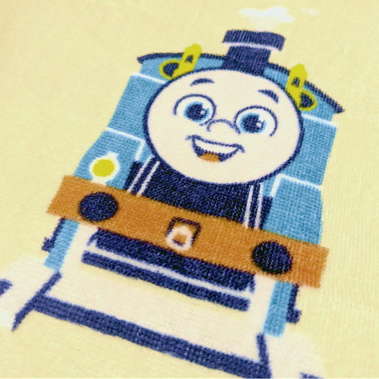 きかんしゃトーマス カーニバルパターン お昼寝ケット キャラクター タオルケット 85×115cm 林 O4608 KO460800 マルチタオル [3]
