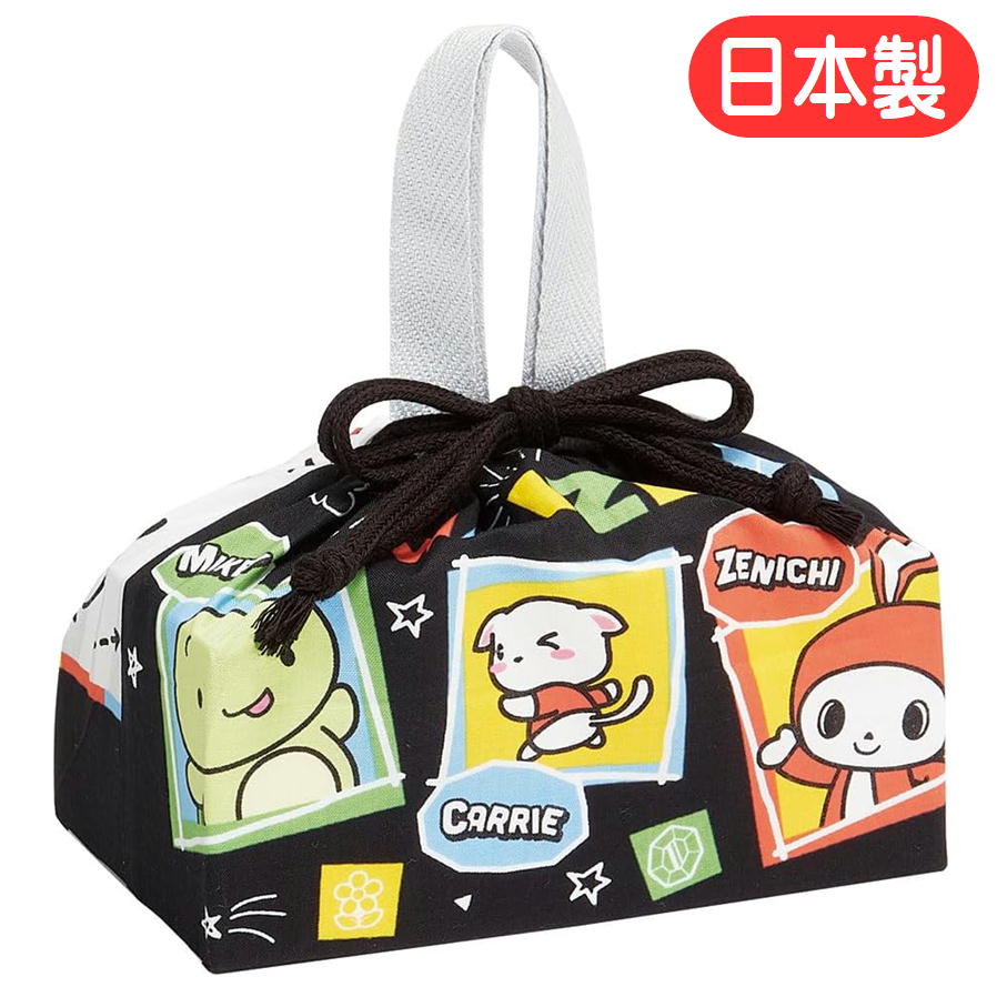 樂天商城 - スケーター ランチ巾着 まいぜんシスターズ 日本製 お弁当袋 キャラクター お弁当袋 巾着袋 ランチ袋 子供 男の子 女の子 保育園 幼稚園 小学生