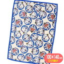 ハーフ毛布 ドラえもん フェイシーズ 丸眞 ブランケット I'm doraemon キャラクター ハーフケット 140×100cm 可愛い 秋 冬 あったかグッズ(3)