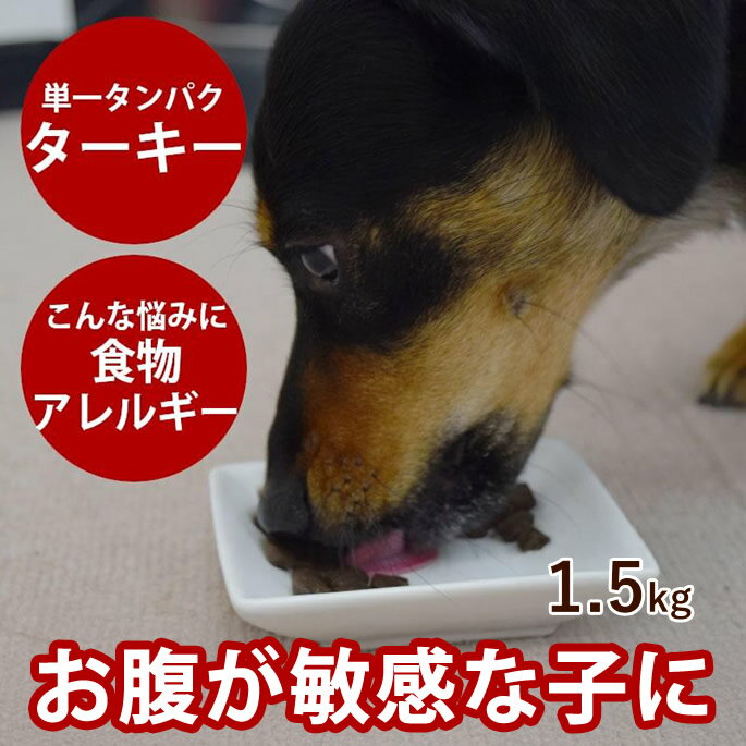樂天商城 - AATU ドッグターキー 1.5kg 犬用 ドライフード 総合栄養食 ドッグフード ドライフード 無添加 穀物不使用 グレインフリー アートゥー