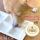 国産生プレミアム　愛犬愛猫用フレッシュチーズ　60g×6個セット【冷凍】発酵食品　消化　やわらかいおやつ　乳酸菌　子犬　仔猫　老犬　老猫　シニア　生乳　ヨーグルトのようなチーズ　食いつき　無添加 　※パッケージリニューアルとなります。内容量等変更はございません