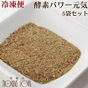 冷凍便でお届け 冷凍酵素パワー元気 100g 5袋セット 犬が消化できる野菜 発酵野菜　低リン ペットの手作り食のふりかけに 乳酸菌【あす楽】ドッグフード フード 無添加 サプリメント 消化酵素【犬用品 ごはん 犬用サプリ ドックフード】発酵食品