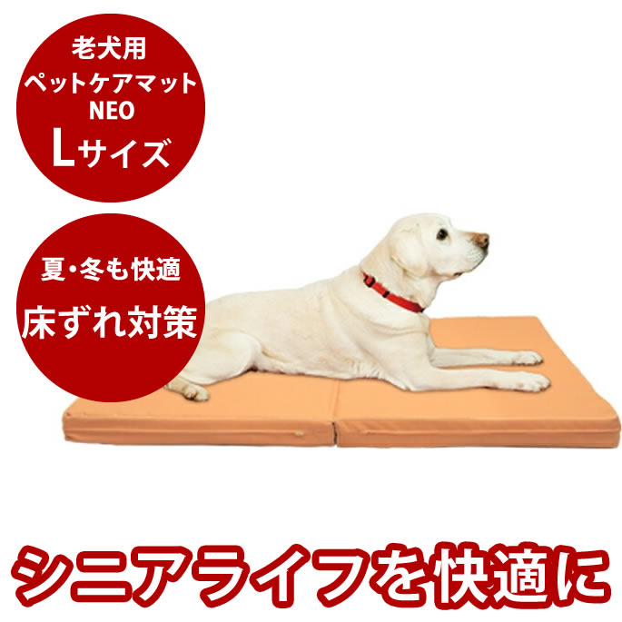 【P2倍＆割引クーポン配布中】老犬用 ペットケアマットNEO　Lサイズ シニア犬 体圧分散 高反発マ ...