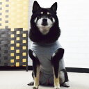 犬用 術後カバー服 中型犬用（サイズ40・45・50）柴犬 コッカー ビーグル フレンチブル コーギー 着せやすい 傷なめ防止 手術後 術後服 介護服 老犬 シニア 介護 エリザベスカラー代替 ストレス無い 動きやすい 傷舐める 避妊手術 2