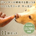 【割引クーポン配布中 】とっておきのひとくちテリーヌ サーモン 100g×10袋+1袋セット 冷凍 【ハウンドカム食堂】 犬用 おやつ 無添加 国産 ドッグフード 食べない トッピング ふりかけ 食いつきがいい 消化に良い 柔らかい 手作り