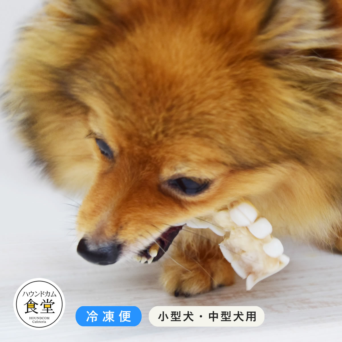 愛犬用デンタルケア 食堂の手作りデンタル 近江牛のぷりぷりコリコリ 50g 小型犬・中型犬タイプ 【ハウンドカム食堂】 【冷凍便】 無添加 ドッグフード 国産 犬用ガム 食感が楽しい 柔らかめ …