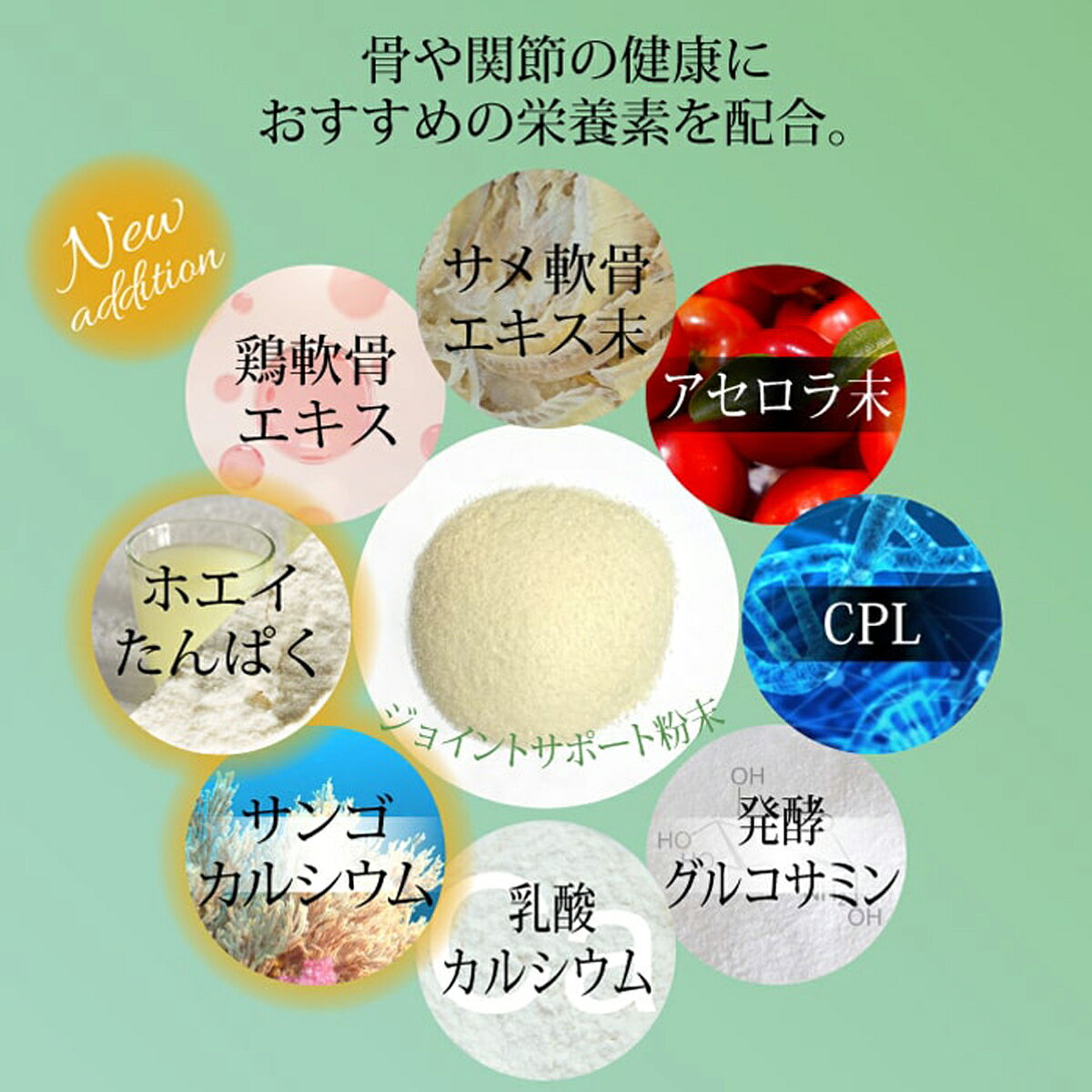 ジョイントサポート Sサイズ 30g お試しサイズ 健康補助食品・サプリメント 犬 関節サプリメント グルコサミン コンドロイチン 粉末 ペットグッズ 犬 用品 サプリ サメ軟骨 ケア ボーン ペットのサプリ 犬のサプリメント ashudog-10008946 愛犬手作りご飯 ハウンドカム食堂 サンプル画像2