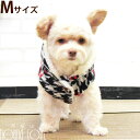 【割引クーポン配布中】Cinofilo 千鳥柄ボアパーカー ブラック Mサイズ 犬用 ウェア 秋冬 服 帝塚山ハウンドカム