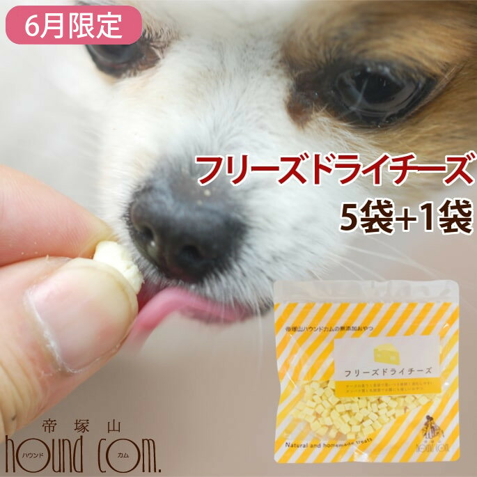 樂天商城 - 【6月限定】国産フリーズドライチーズ 5袋+1袋セット 犬 チーズ