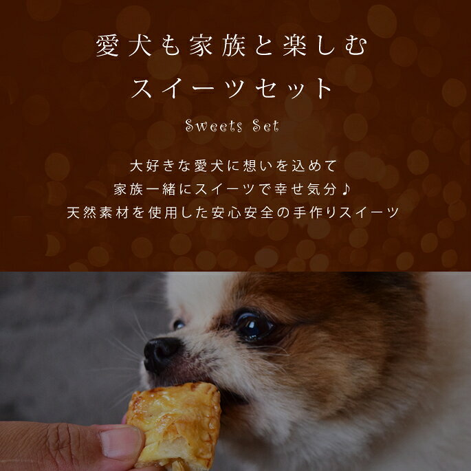 【予約受付中】2026年 犬 クリスマスケーキ｜クリスマススイーツセット（3種）無添加 国産 手作り 砂糖不使用 犬用スイーツ 犬用ケーキ ペット用 プレゼント ギフト 冷凍【12月中旬より順次発送】 ashudog-10013149 愛犬手作りご飯 ハウンドカム食堂 サンプル画像3