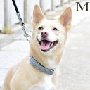 【ポイント5倍】犬 首輪 かわいい ニットハーフチョーク Mサイズ 中型犬用 ASHU 帝塚山ハウンドカム 引っ張り癖 ウール混 柔らかい 秋冬 鉄製チェーン ...