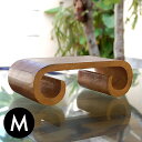 渦巻きデザインの木製デコレーショ