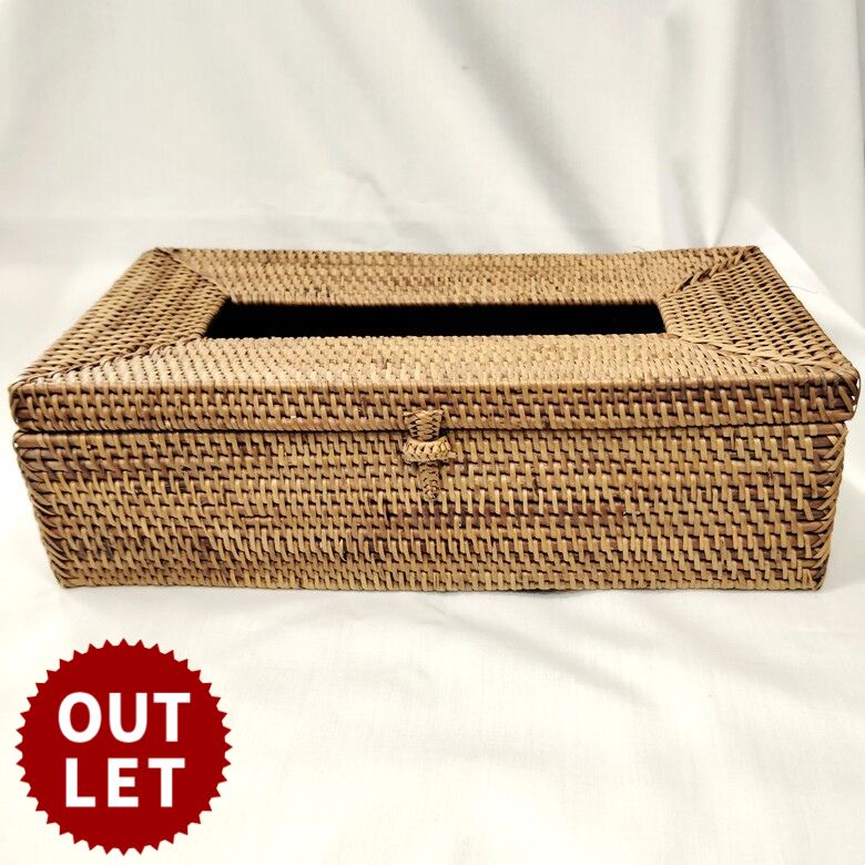 【最大2000円クーポン】 訳あり アウトレット アタ製ティッシュケースカバー スタンダードクオリティ 柄なしタイプ バリ雑貨 アジアン雑貨 ティッシュカバー ...